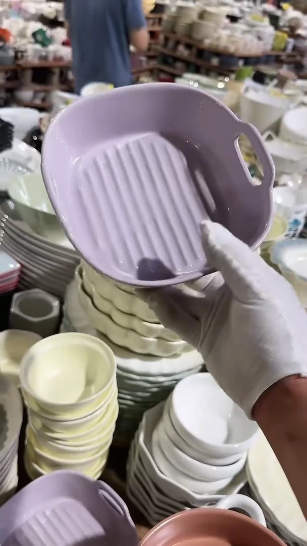 【闪购商品】瓷片双耳微瑕 凑满20元包邮