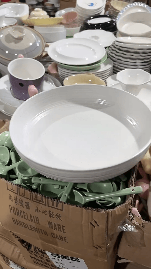 【闪购商品】瓷片螺纹麻点钵钵微瑕 凑满20元包邮