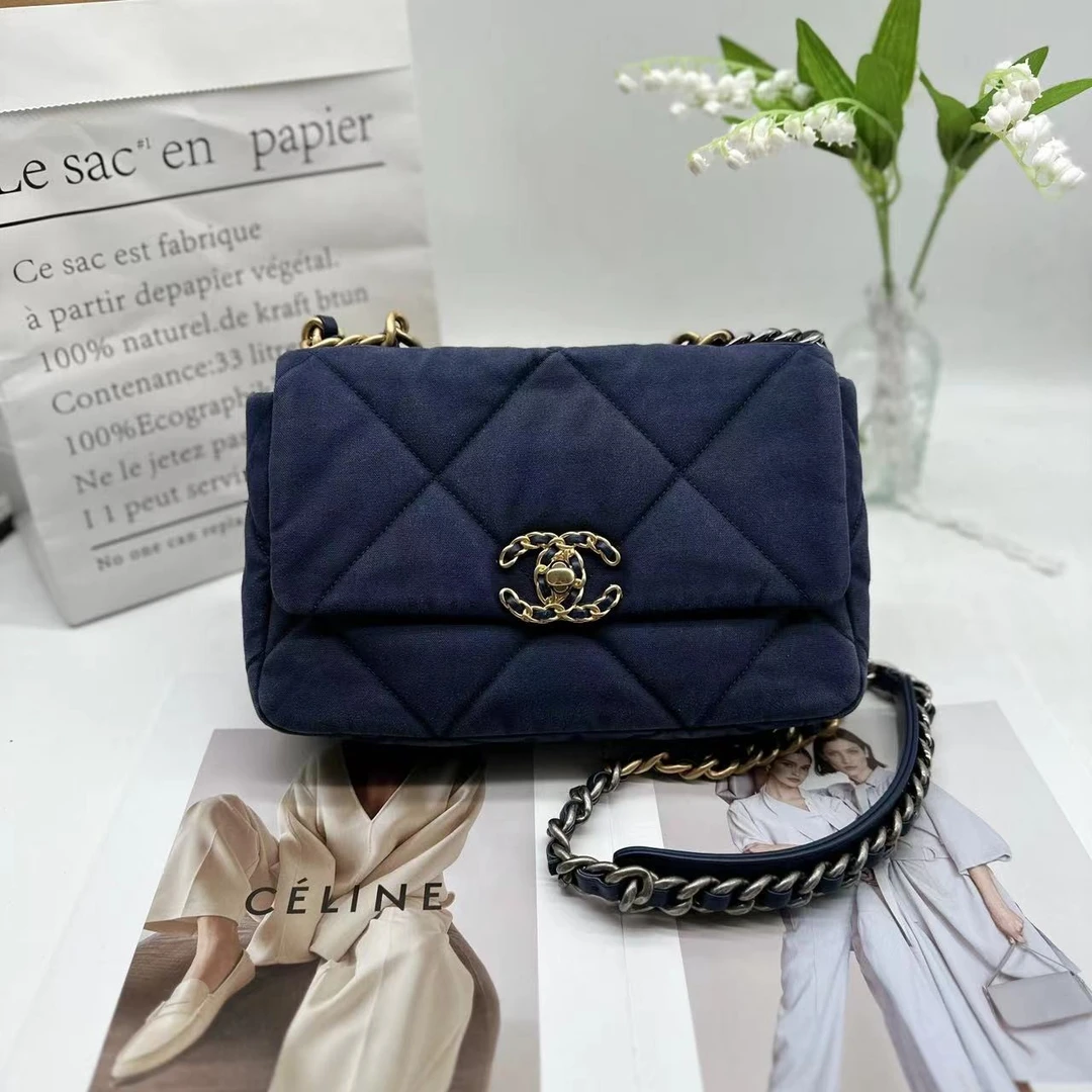 95新 Chanel/香奈儿 3021203/小号19bag/单建包/鹿森专属