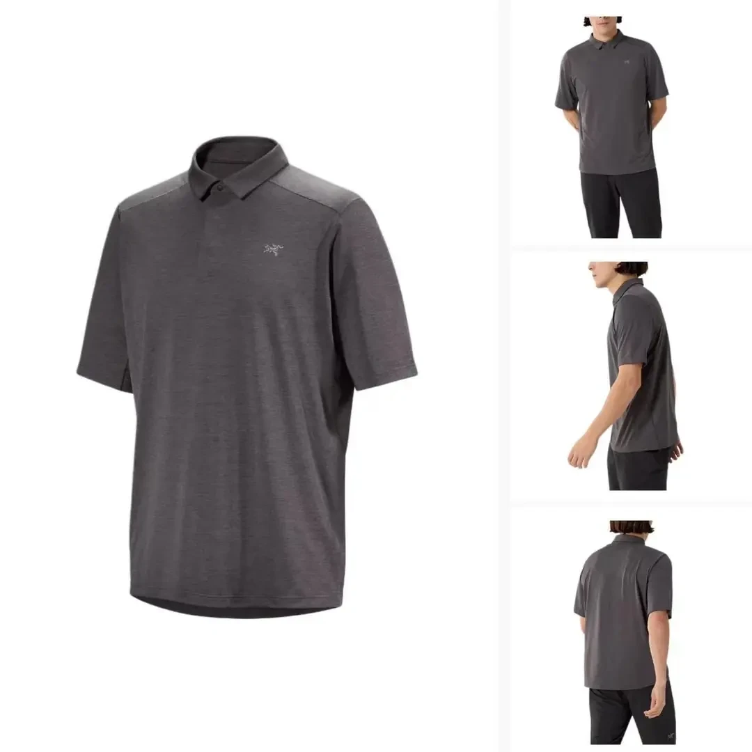 ARC'TERYX/始祖鸟 Cormac Polo  纯色logo 夏季短袖Polo衫