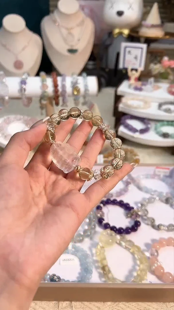 【闪购商品】水晶手链未镶嵌颜色微差多样性发货发其一