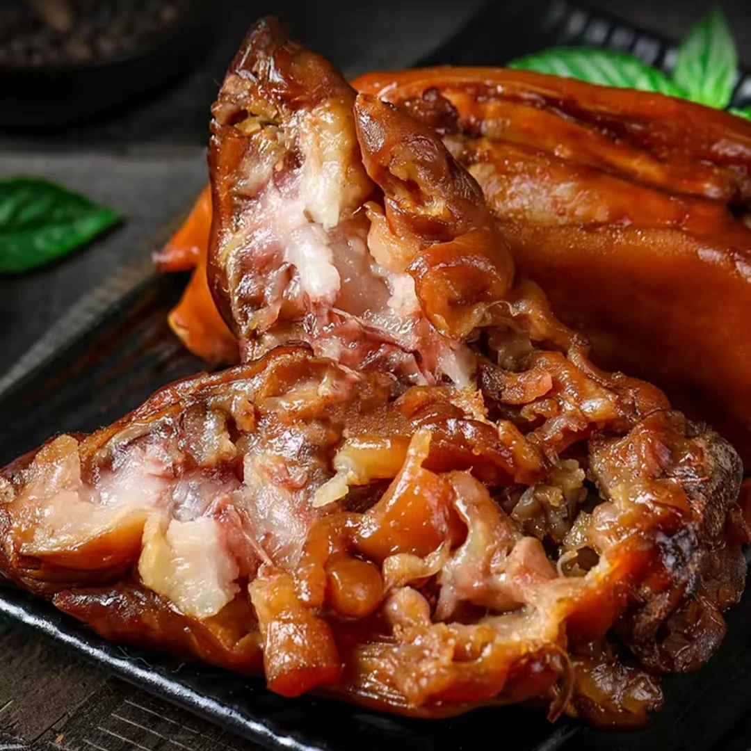 东北手工肉块肠熟食肉肠猪蹄肠类代购