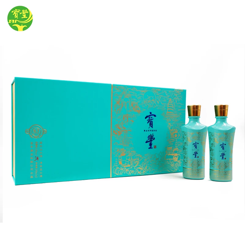 宝丰清香型出口原酒63度白酒高度酒100ml*5瓶小酒单盒装63度100ml