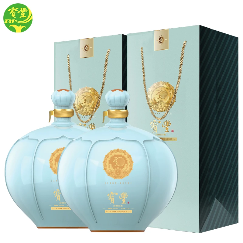 宝丰酒清香型白酒“坛酒优质30”50度1100ml*2坛装高度酒50度1100ml