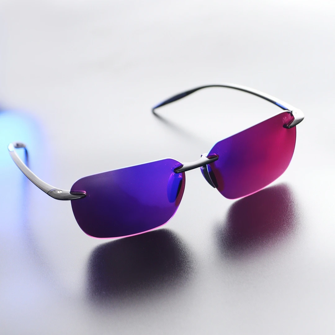 户外时尚钓鱼眼镜一秒变色高清偏光增晰增色防蓝光防辐