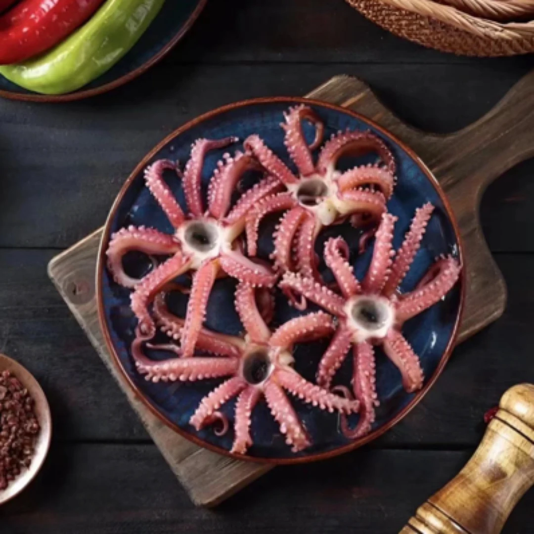 连云港发货 鱿鱼须 速冻鱿鱼爪 Q弹爽脆 200g/包*8包