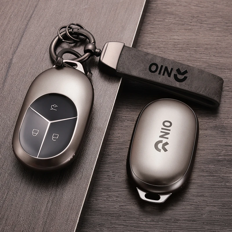 适用蔚来et5钥匙套et7扣es7汽车2023款es6 ec6 es8专用et5t壳ec7