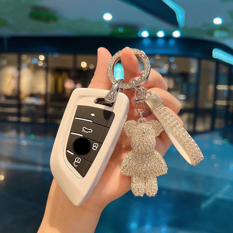 专用宝马4系钥匙套22款新2系425i/430i/225i/M240i/i4高档男女扣