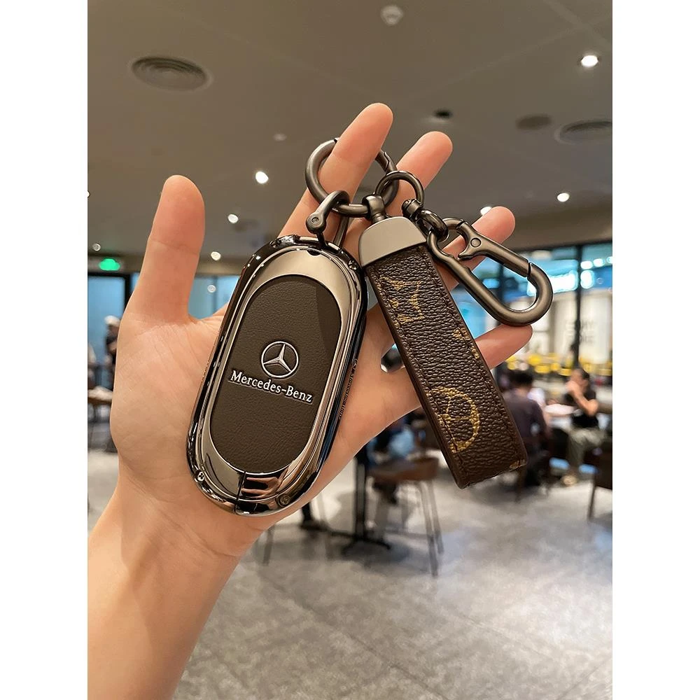 奔驰钥匙套2024款e300l/e260l新c260l/c200l壳glc300l车s级450扣