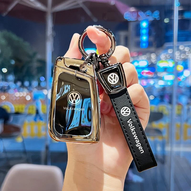 25款大众途岳新锐钥匙套专用朗逸2024新款探歌探岳宝来polo壳扣男
