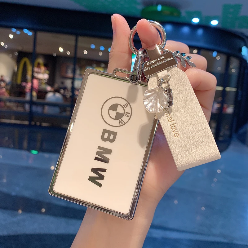 宝马卡片钥匙套22款X5L新5系535le新7系卡套X5X6X7高档壳扣包男女