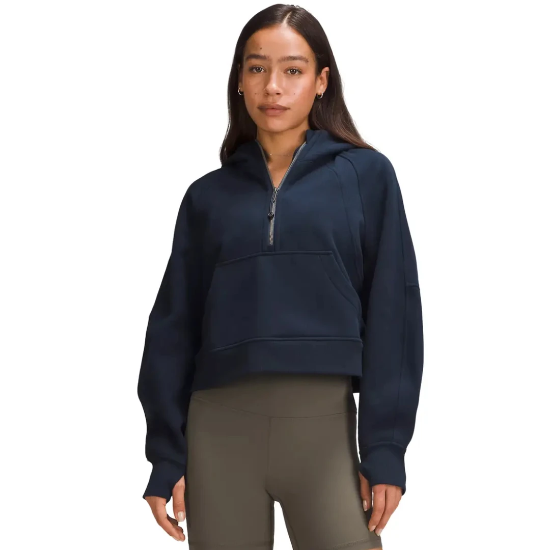 lululemon/露露乐蒙Scuba Half-Zip Hoodie 女士半拉链带帽卫衣