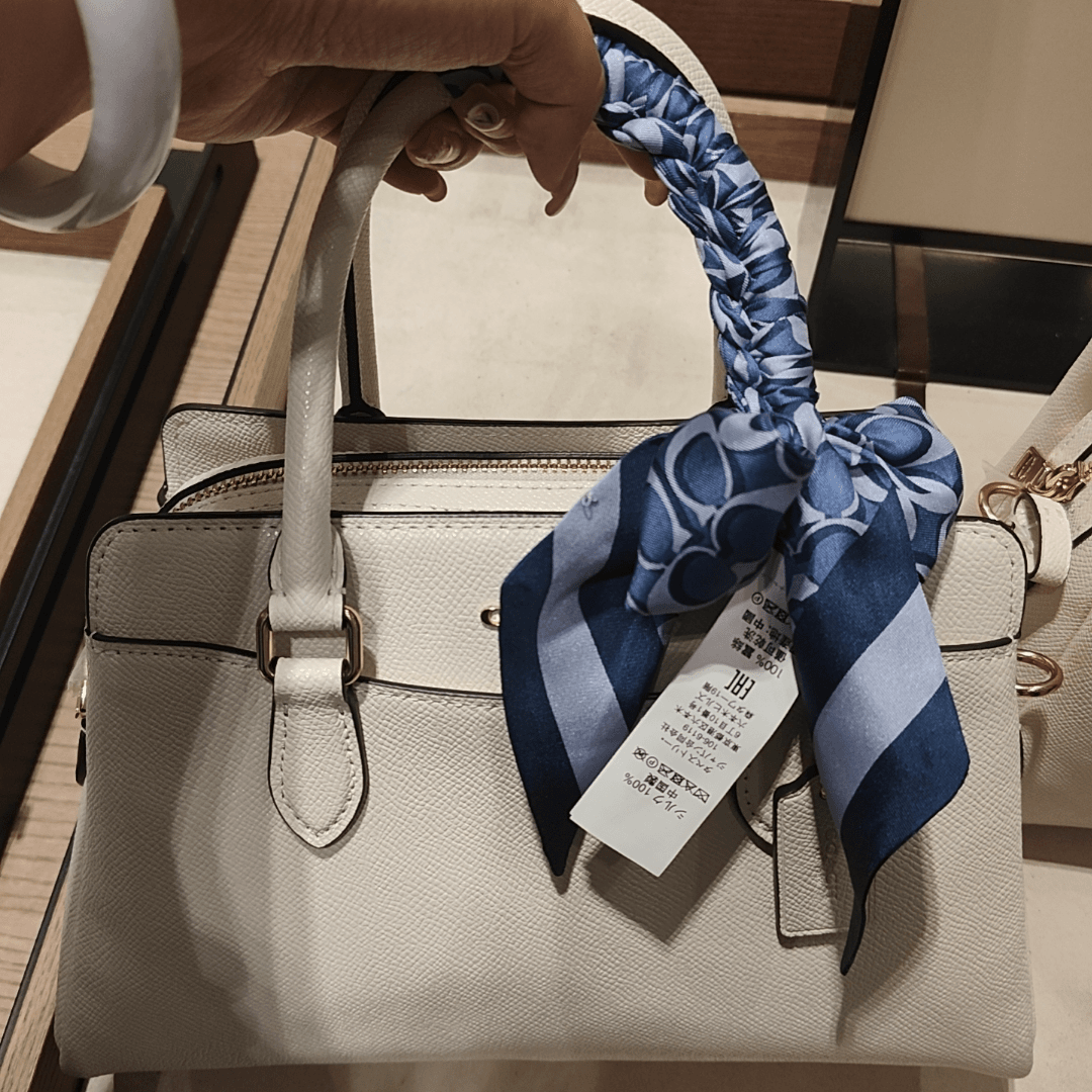 COACH/蔻驰Darcie26经典老花拼色小号戴妃包女士经典手提斜挎包