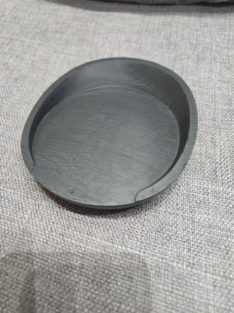 歙砚，（马蹄砚）老坑古罗纹坑罗纹，尺寸12/10/2cm