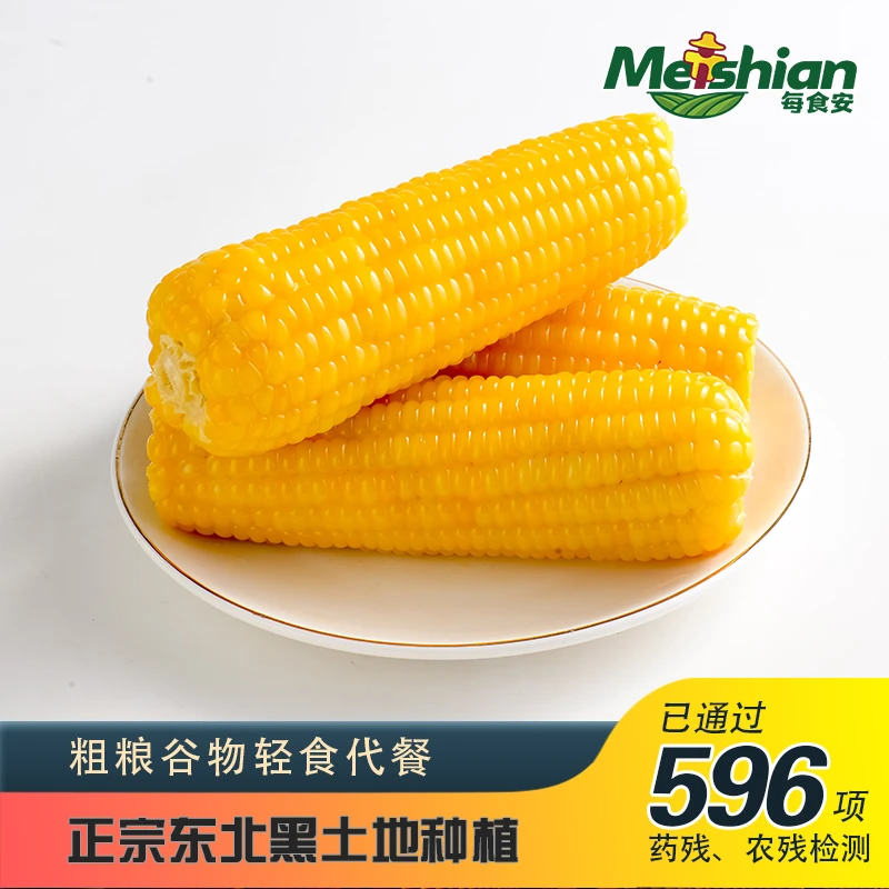 2024年头茬东北黄玉米220g*8支糯玉米真空包装黄金糯玉米TG好吃