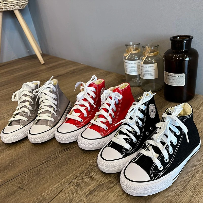 春款百搭休闲帆布鞋