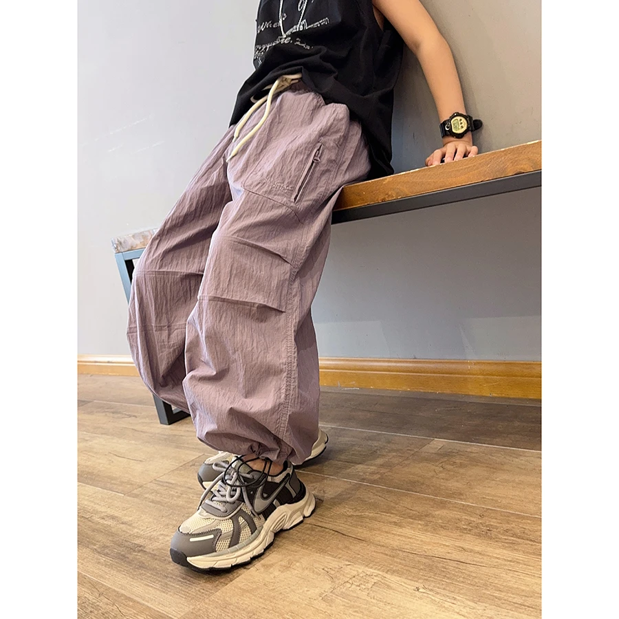 男童薄款休闲防蚊裤宽松休闲夏款