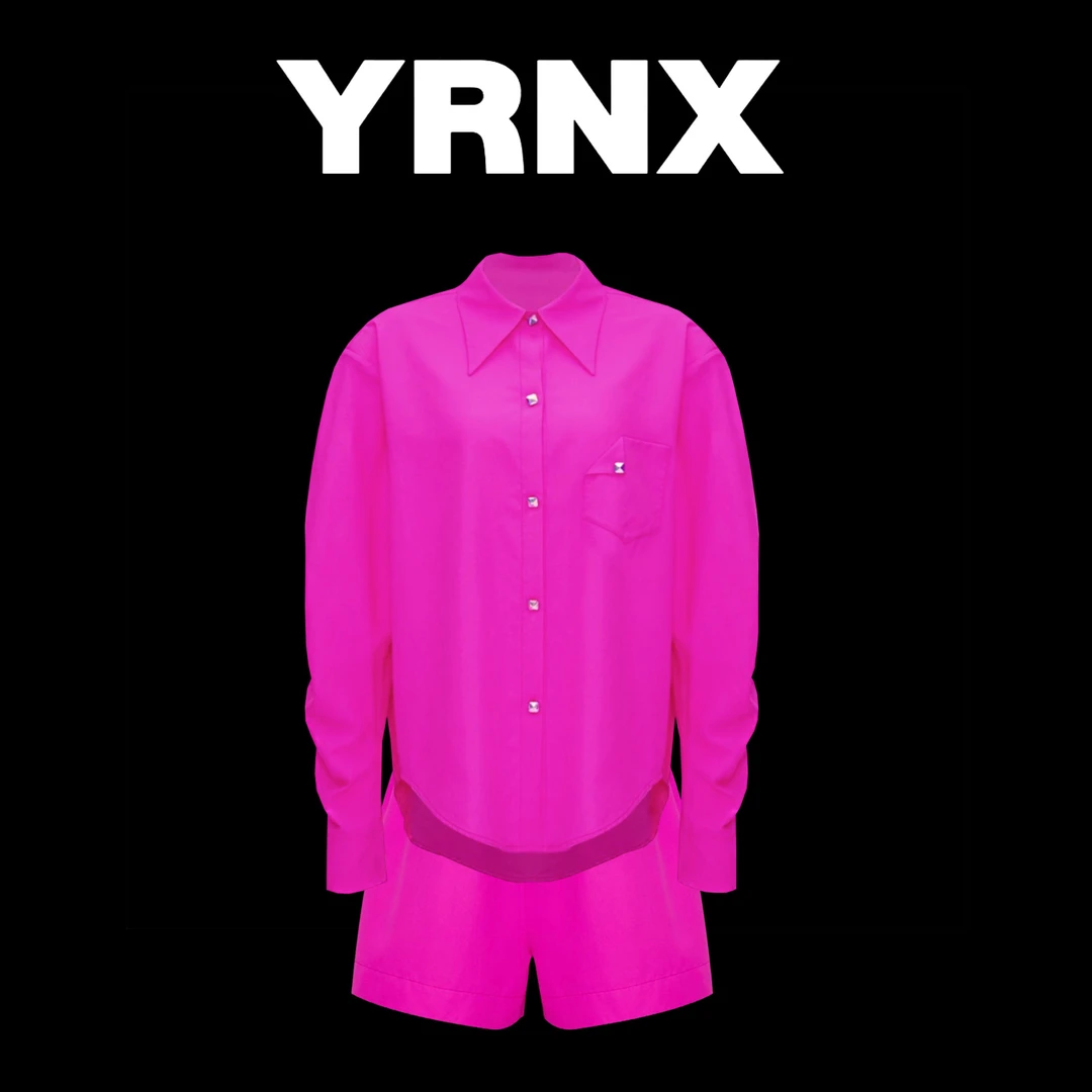 YRNX/伊然納暄 小众设计师原创款【COLOER】时尚高定套装