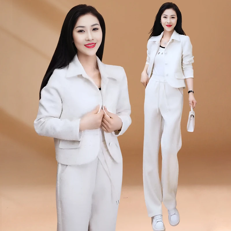 气质时尚套装女2025年春秋新款时髦运动服韩版洋气显高显瘦两件套