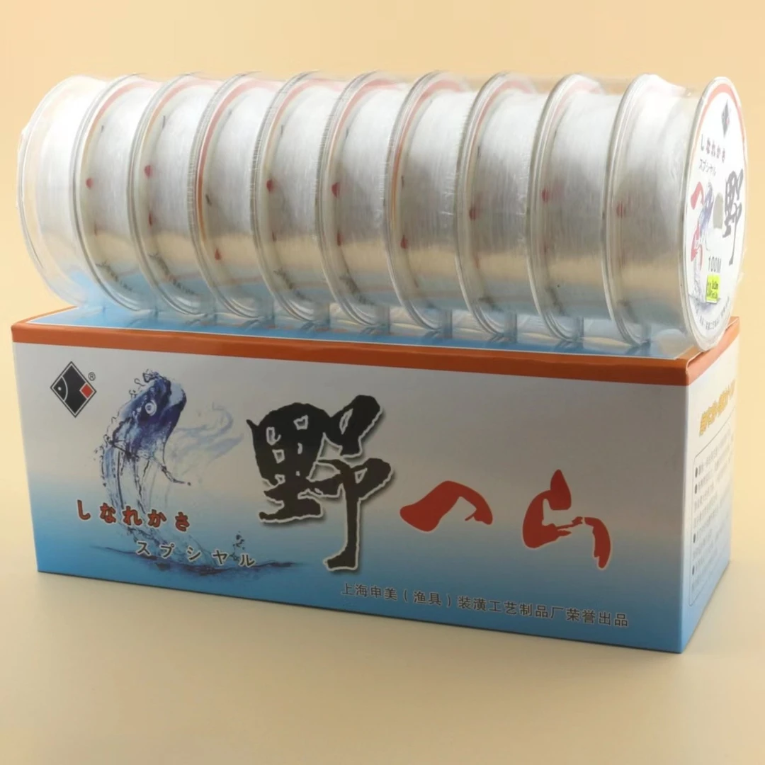 申美鱼线 拉力强 切水好 不缠绕 这么良好的鱼线您用了吗