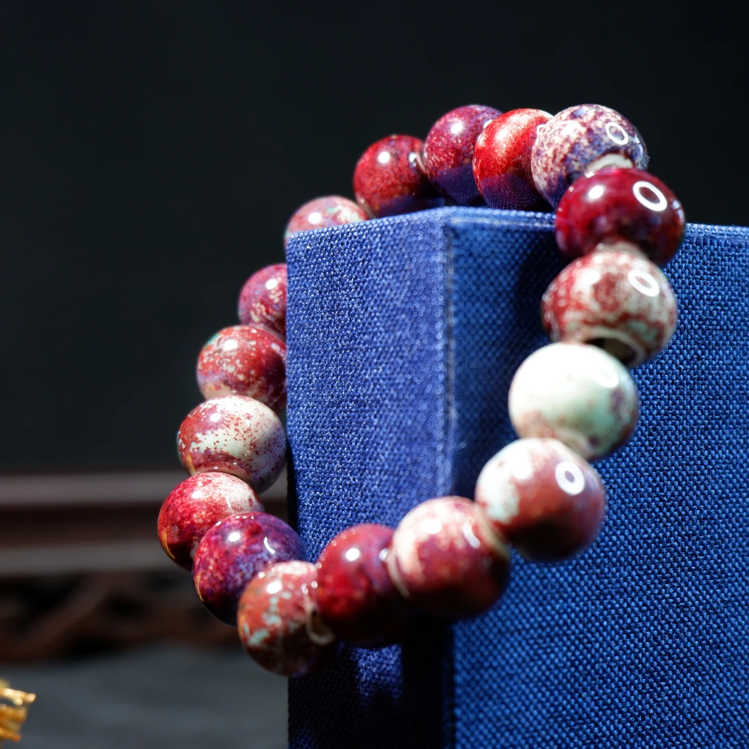 钧瓷手串 礼盒包装