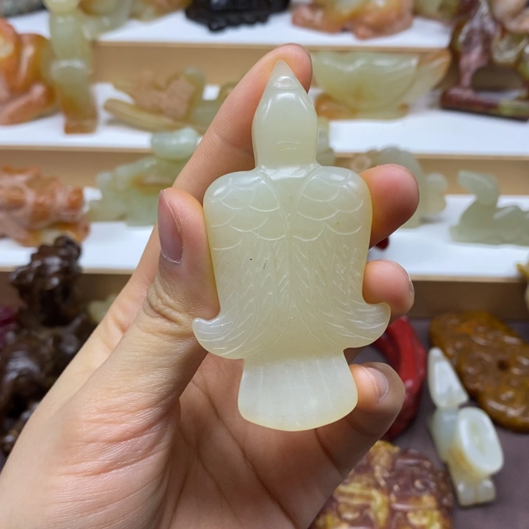 白玉菩提吊坠白玉菩提白玉菩提摆件