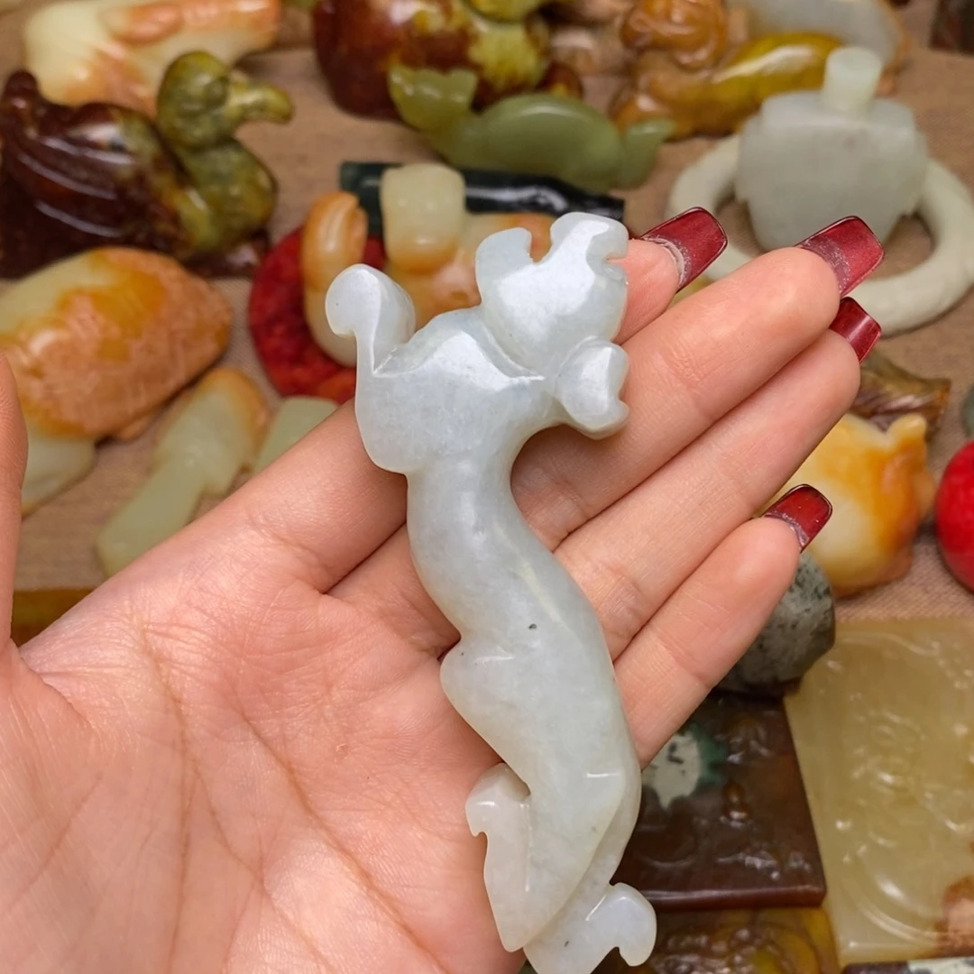 白玉菩提吊坠白玉菩提白玉菩提摆件