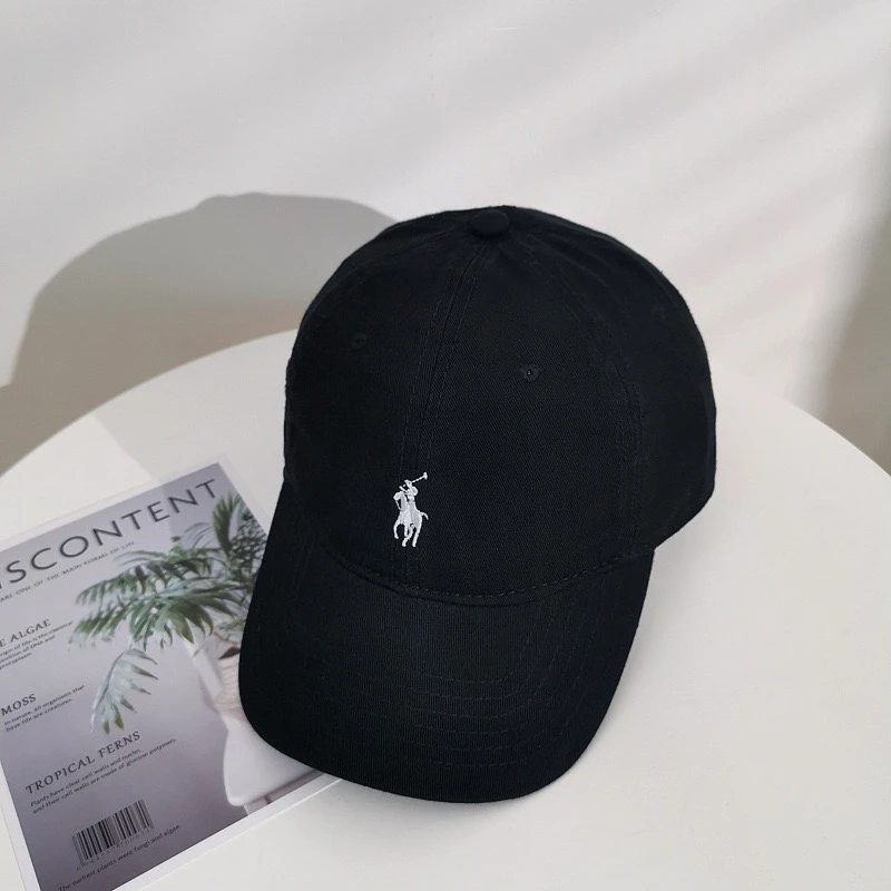 软顶美式复古小马帽四季款棒球帽做旧卡通刺绣鸭舌帽