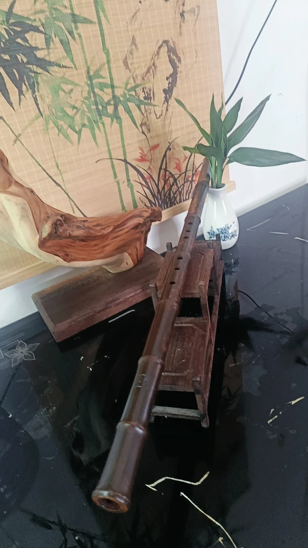 手工制作F调紫竹洞箫