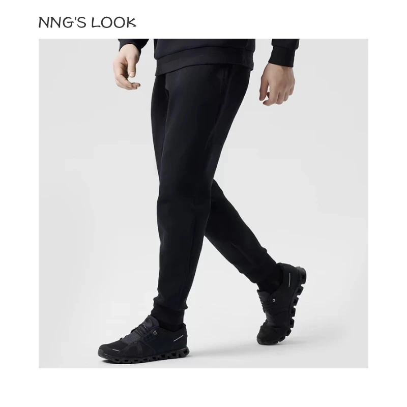 〖燕空间A005〗城市运动卫裤男女款春季城市运动休闲长裤