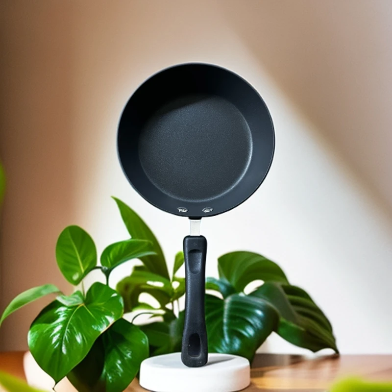 【08103-1  】ANOLON安珑黑柄煎锅21CM 健康烹饪耐用不粘锅微瑕