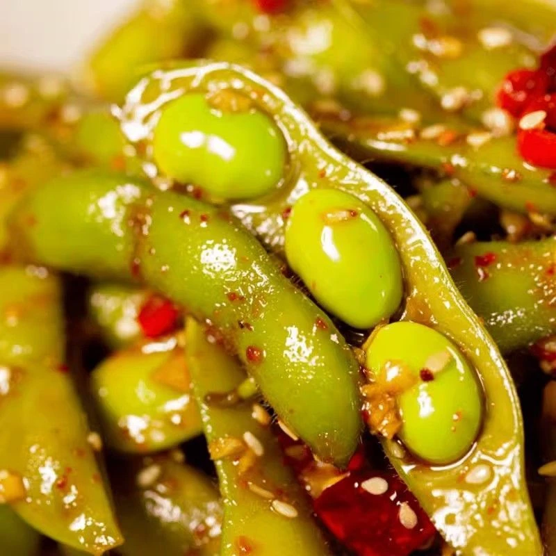 【汪老爹】香辣毛豆408克