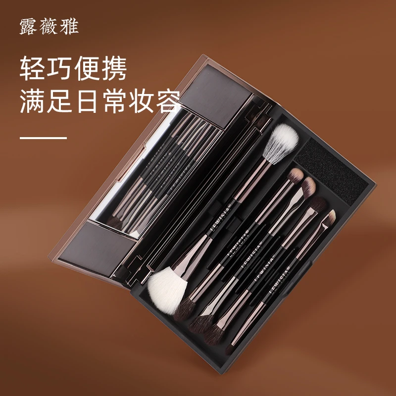 幻影系列细光峰软毛化妆刷套刷便携化妆刷初学者新手柔软