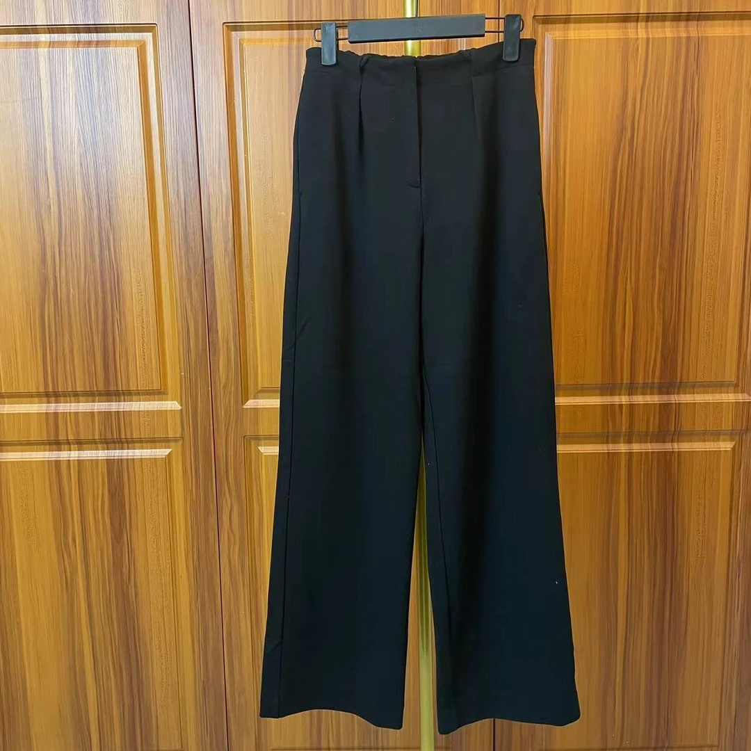 【50玫瑰】2024年秋冬新品女装长裤休闲直筒裤长裤女装