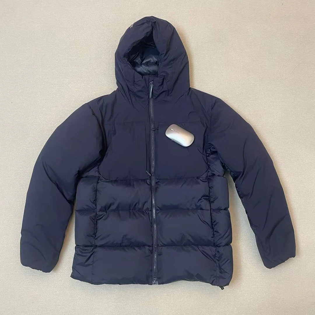 【50玫瑰服装外贸原单尾单】2024加绒加厚保暖冬装鹅绒服男装