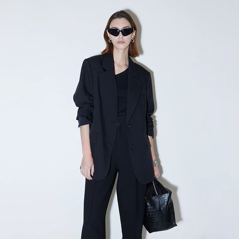 PHISM/PHISM宽肩廓形西服033J03