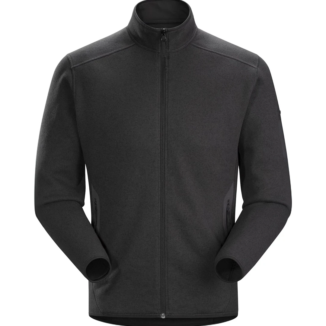 始祖鸟 Covert cardigan 男士休闲针织加厚舒适保暖秋冬立领抓绒