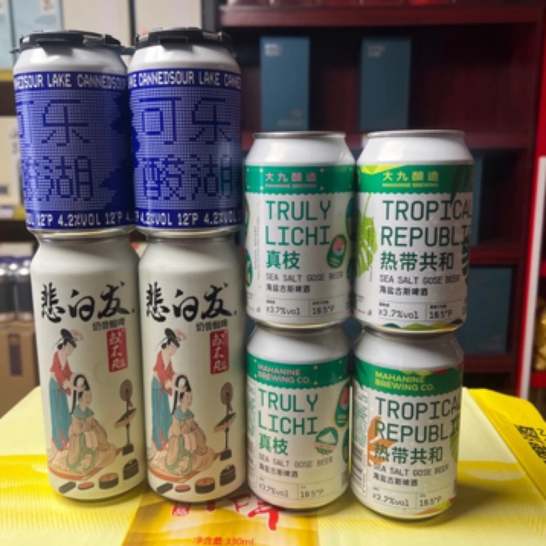 大九/或不凡/拾捌精酿小酸组合8罐包邮