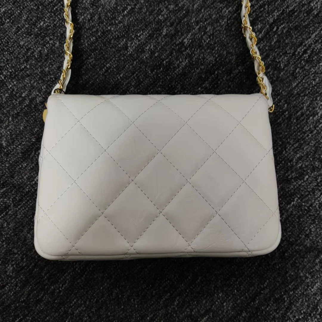 手工真皮女包0380豆腐轻奢时尚百搭