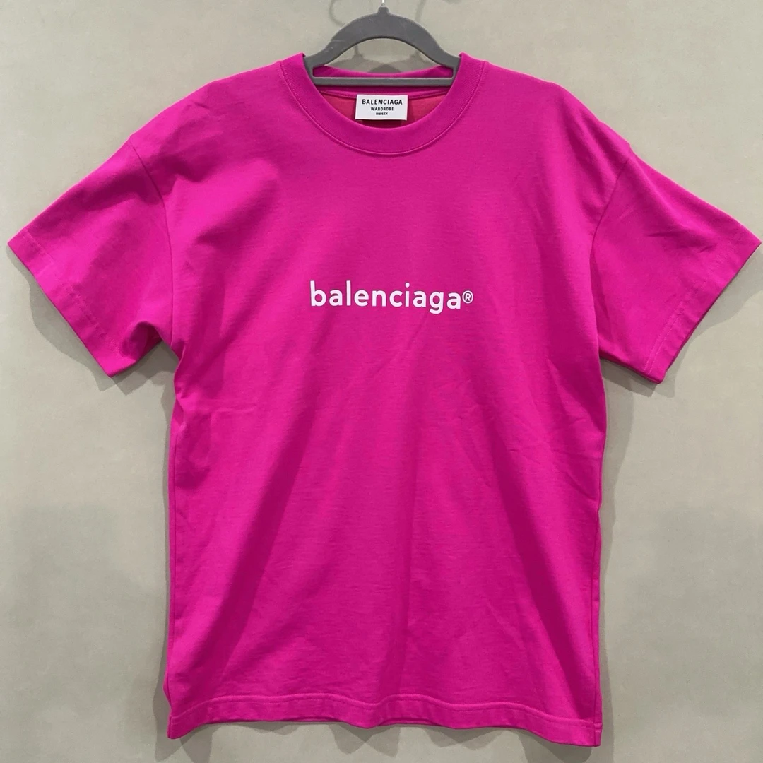 99新 Balenciaga/巴黎世家 XS码 字母logo短袖/98新/jm06624