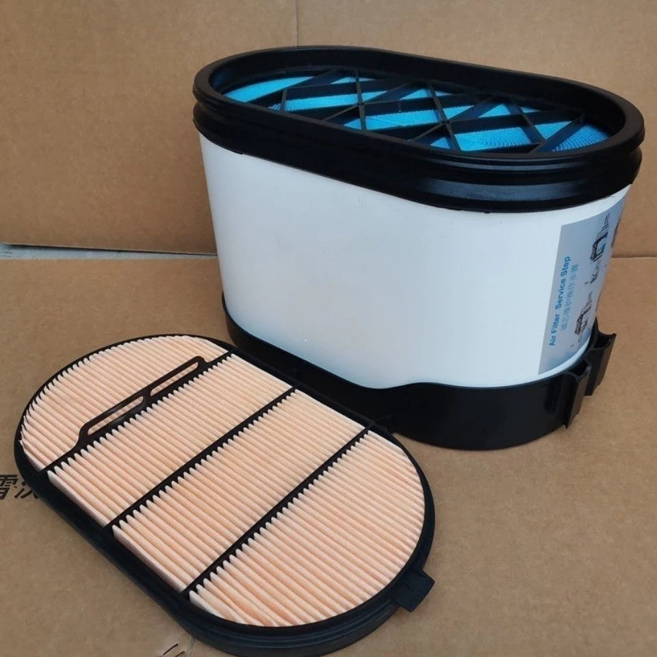 适用解放J6V蜂窝专用空滤一汽j6空气滤芯1109010-1769原厂3.0配件