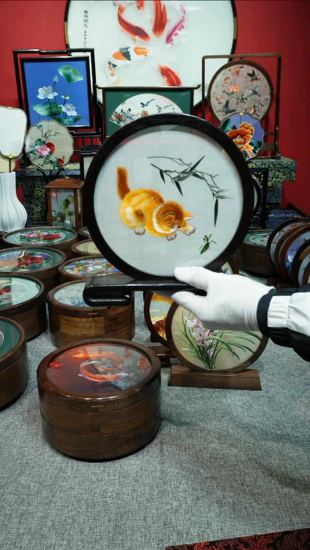 【闪购商品】刺绣纯手工苏绣双面绣