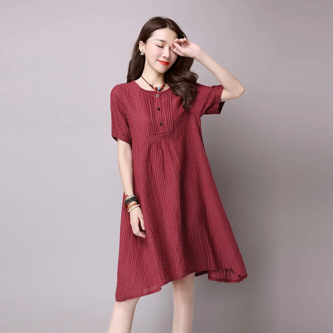 大喜女装宽松连衣裙女装连衣裙大码女装气质