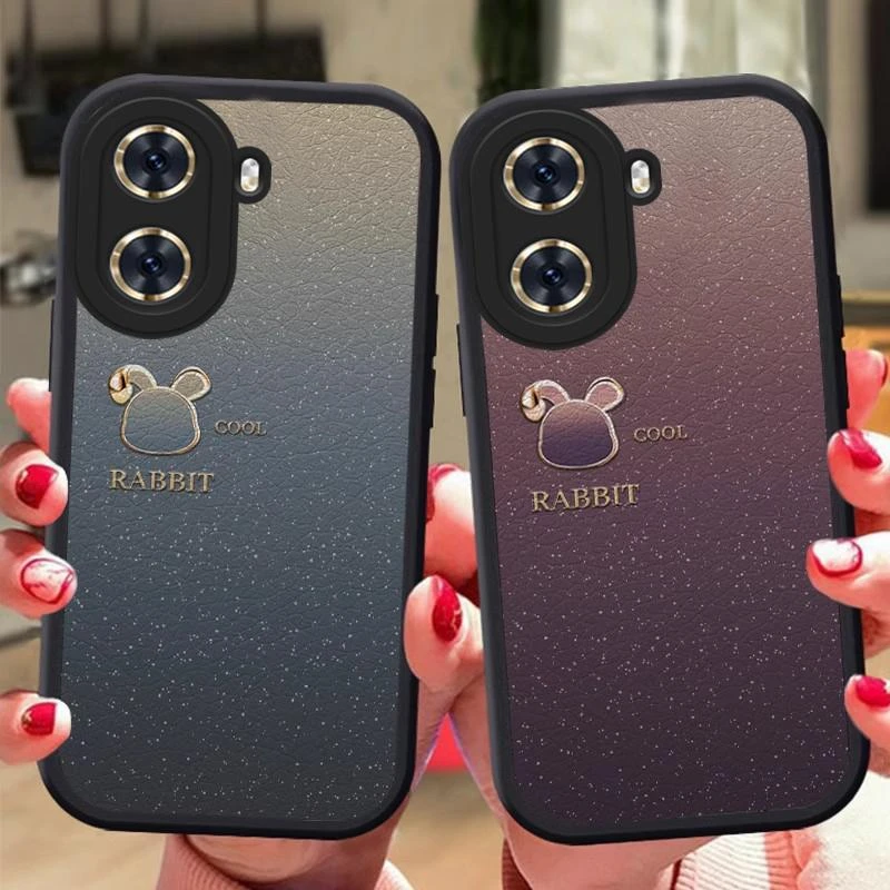 华为畅享hi60s星点兔手机壳新款创意高级镜头全包软壳简约男女硅