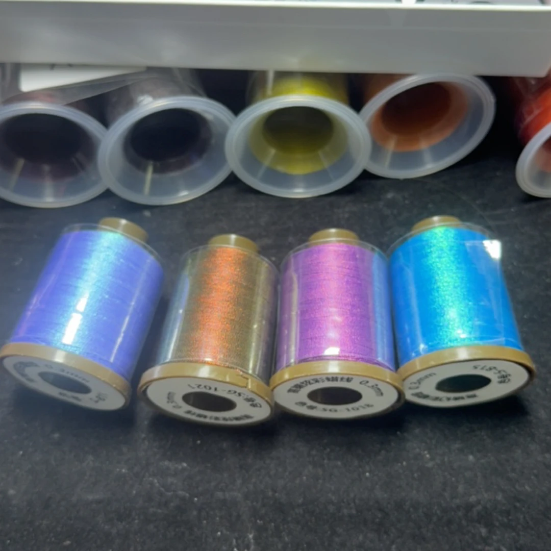 新品！0.3炫彩蜡线40g每卷大约300米