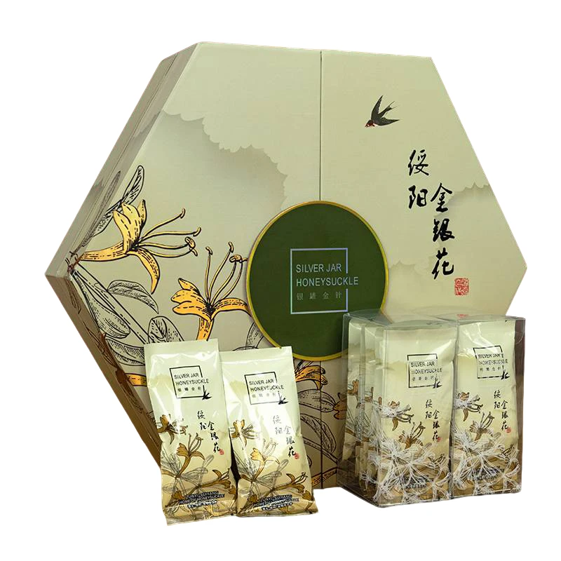 六边形特级朵花茶