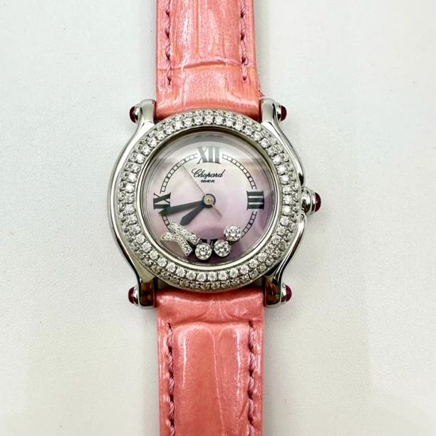 95新 Chopard/萧邦 快乐钻系列 26mm 石英 单表9514