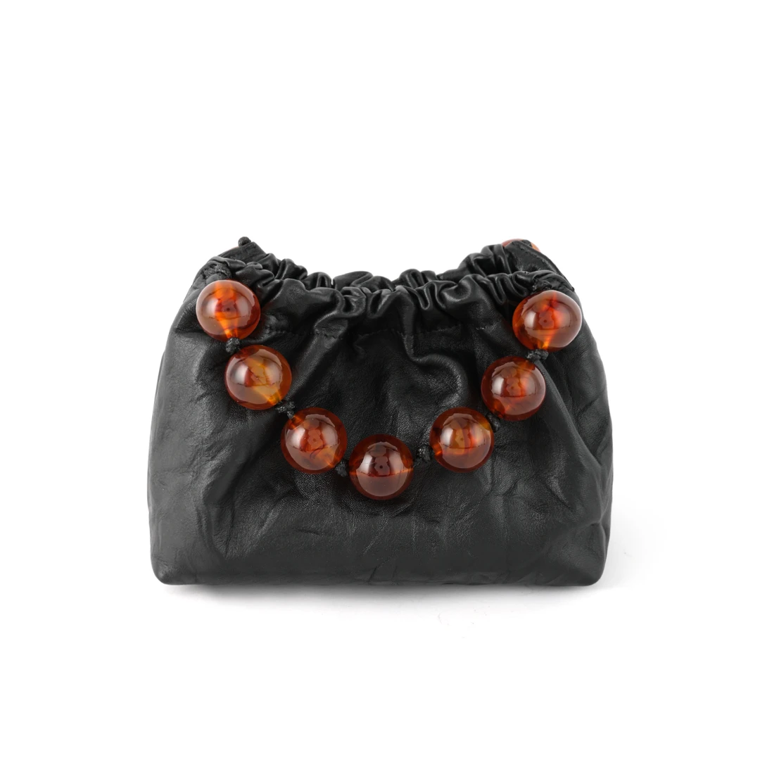 OINNY-【新年专属】串珠褶皱云朵包1242-