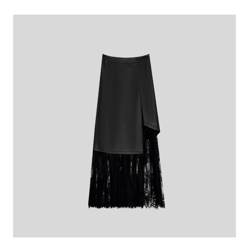 【秋日伴侣】气质休闲设计感显瘦半身裙TQ738