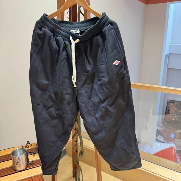 【美琪优选】加绒加厚版 dan 女士宽松棉质加绒长裤